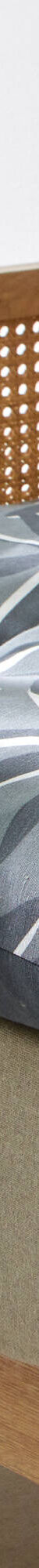 Long coussin de sol imprimé feuillage (gris) Long coussin de sol imprimé feuillage (gris)